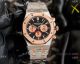 Knockoff Audemars Piguet Royal Oak 42mm Watch 2-Tone Rose Gold Chronograph (2)_th.jpg